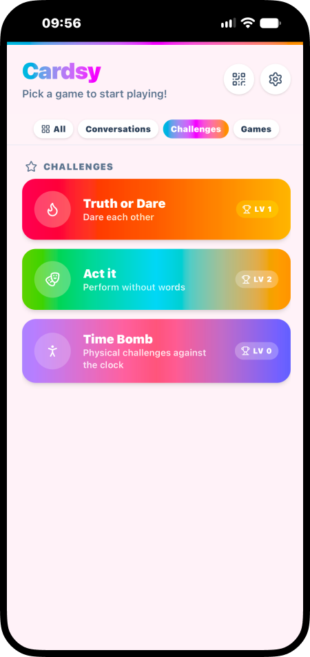 Challenges Tab
